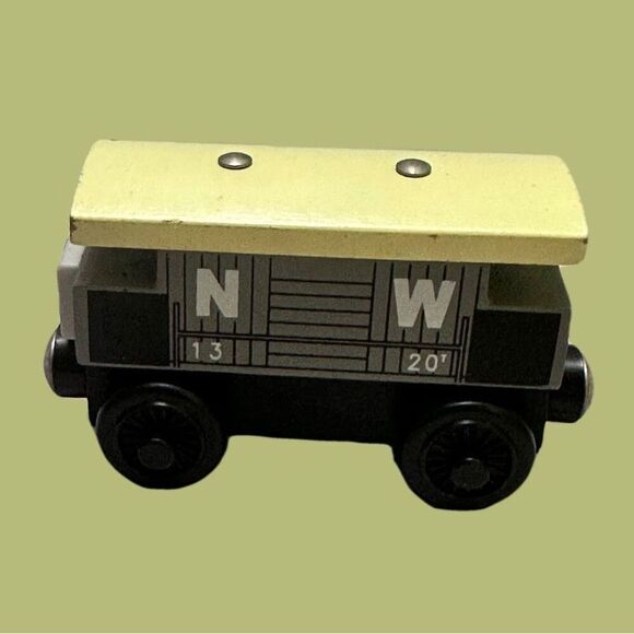 Thomas & Friends Other - Thomas & Friends Railway Wooden NW BRAKEVAN vintage Train 1999